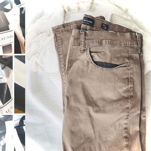 LUCKY BRAND | 34W x 32L | 121 Slim Light Medium Brown Men’s Straight Leg Jeans